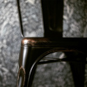 Stoel \'Montmartre\' - Vintage zwart