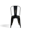 Stoel \'Montmartre\' - Vintage zwart