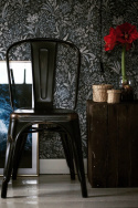 Stoel \'Montmartre\' - Vintage zwart