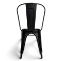 Stoel \'Montmartre\' - Vintage zwart