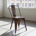 Stoel \'Montmartre\' - Vintage Koper