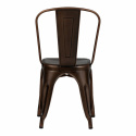 Stoel \'Montmartre\' - Vintage Koper