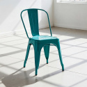 Stoel \'Montmartre\' - Turquoise
