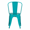 Stoel \'Montmartre\' - Turquoise