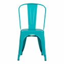 Stoel \'Montmartre\' - Turquoise