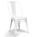 Stoel \'Montmartre\' - Wit gelakt