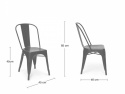 Stoel \'Montmartre\' - Wit gelakt
