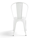Stoel \'Montmartre\' - Wit gelakt