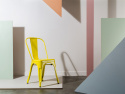 Stoel \'Montmartre\' - Geel gelakt