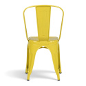 Stoel \'Montmartre\' - Geel gelakt