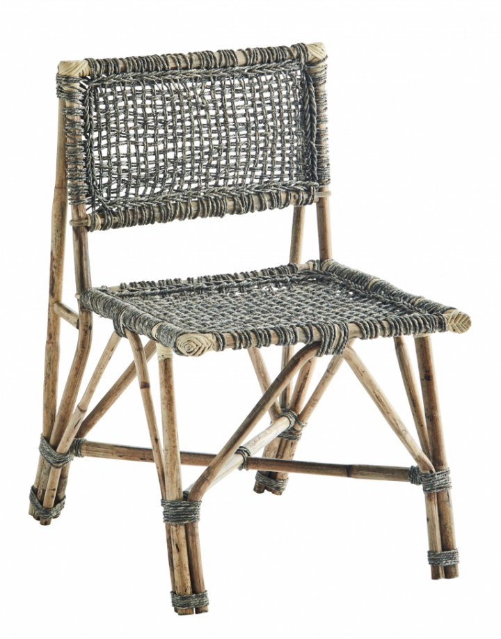 Stoel \'Bamboo\' - Grijs in de groep Meubels / Zitmeubels / Stoelen bij Reforma (SO-244C-LG)