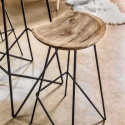 Kruk \'Teak\' 77cm - Naur