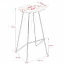Kruk \'Teak\' 77cm - Naur