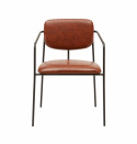 Armstoel \'Ebba\' - Bruin