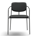 Armstoel \'Ebba\' - Zwart