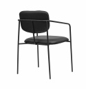 Armstoel \'Ebba\' - Zwart