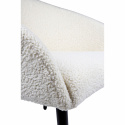 Fauteuil \'Puffy\' - Wit/Teddy