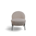 Fauteuil \'Gori\' - Beige/Bouclé