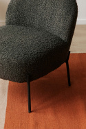 Fauteuil \'Gori\' - Donkergrijs/Teddy