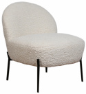 Fauteuil \'Gori\' - Wit/Teddy