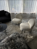 Fauteuil \'Gori\' - Wit/Teddy