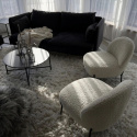 Fauteuil \'Gori\' - Wit/Teddy