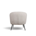 Fauteuil \'Capri\' - Beige/Bouclé