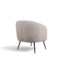 Fauteuil \'Capri\' - Beige/Bouclé