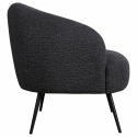 Fauteuil \'Capri\' - Grijs/Bouclé