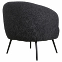 Fauteuil \'Capri\' - Grijs/Bouclé