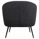 Fauteuil \'Capri\' - Grijs/Bouclé