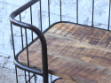 Industriewagen Vintage - IJzer/Hout