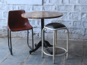 Eettafel \'Långholmen\' Rond 80cm - Vintage