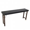 Bijzettafel Vintage 170x40cm - Zwart