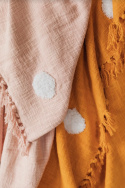 Plaid \'Dots\' - Oranje