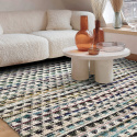 Lappenkleed \'Lindby\' - Meerkleurig/blauw