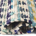 Lappenkleed \'Lindby\' - Meerkleurig/blauw