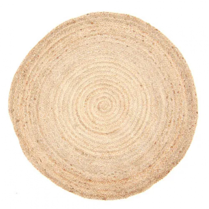 Rond vloerkleed \'Flätan\' 160cm - Jute in de groep Kamer bij Reforma (V10160657)