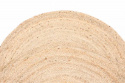 Rond vloerkleed \'Flätan\' 160cm - Jute
