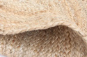 Rond vloerkleed \'Flätan\' 160cm - Jute
