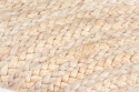 Rond vloerkleed \'Flätan\' 240cm - Jute