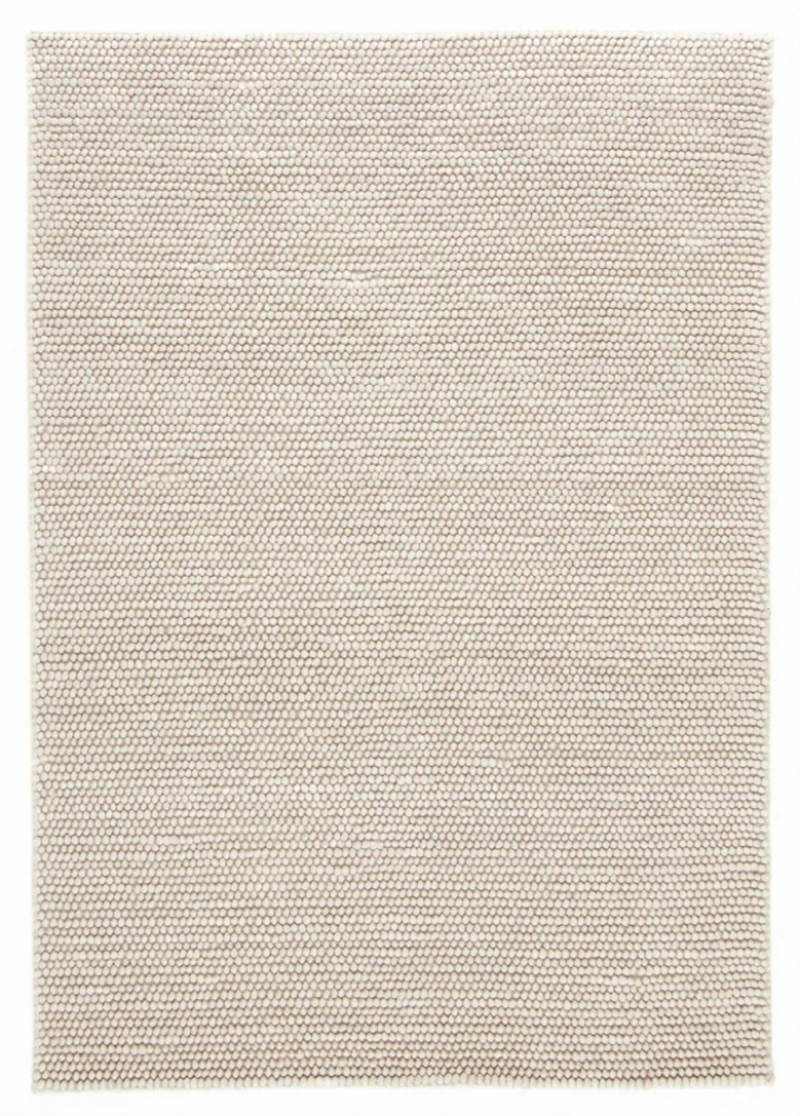 Ullmatta \'Avafors\' 80x150cm - Beige in de groep Inrichting / Vloerkleden / Wollen tapijten bij Reforma (V10163744)