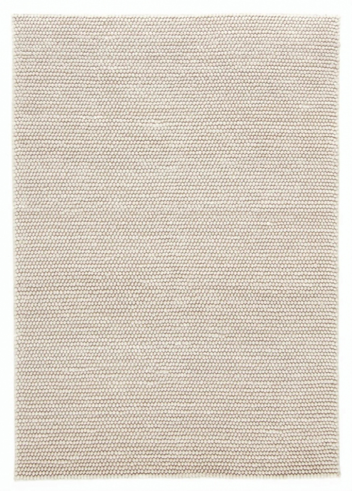 Ullmatta \'Avafors\' 80x300cm - Beige in de groep Inrichting / Vloerkleden / Wollen tapijten bij Reforma (V10163745)
