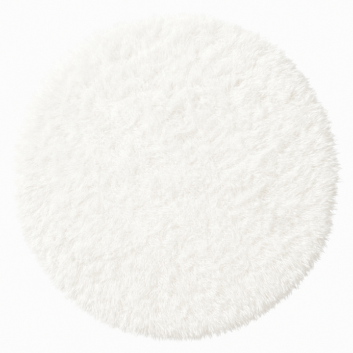 Rond kleed \'Janjira\' 240cm - Wit in de groep Kamer / Woonkamer bij Reforma (V10164967)