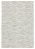 Wollen kleed \'Dhurry\' 160x230cm - Grijs