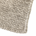 Wollen kleed \'Dhurry\' 70x300cm - Grijs