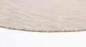 Rond tapijt \'Dhurry\' 120cm - Beige