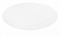 Rond kleed \'Aranga Super Soft\' 120cm - Wit