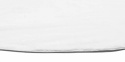 Rond kleed \'Aranga Super Soft\' 120cm - Wit