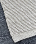 Wollen kleed \'Coastal\' 80x150cm - Crème